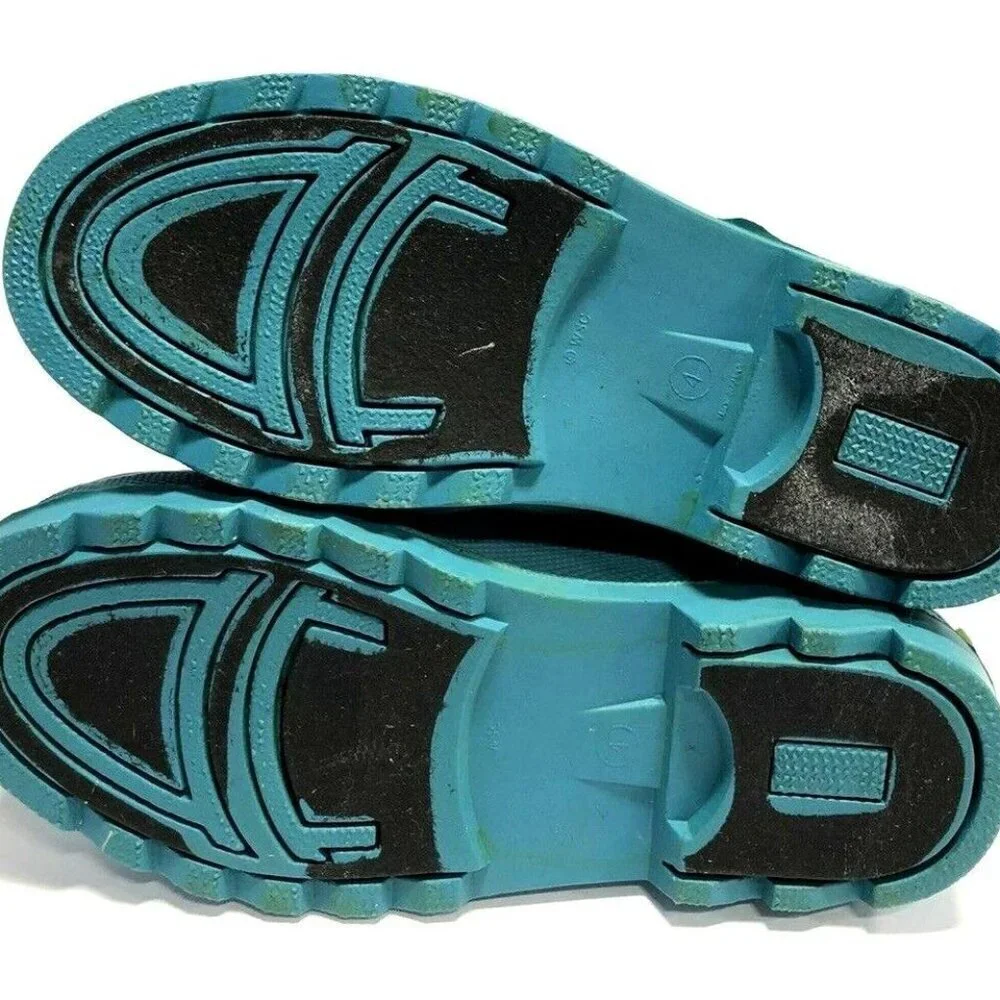 Western Chief Kids’ Waterproof Rain Boots-Blue, Boys’ Size 4M.